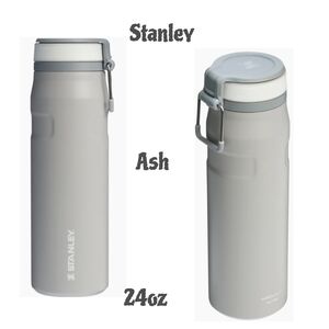 STANLEY 24 oz IceFlow Bottle w Twist Flip Lid  NEW "ASH"